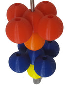 Stackable bird toy base