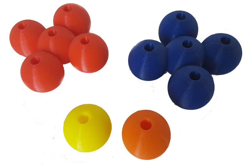 pieces of the stackable bird toy base